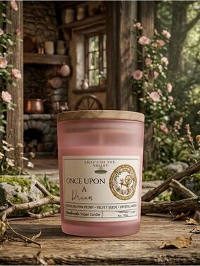 Once Upon a Dream Coconut Apricot Soy Wax Candle